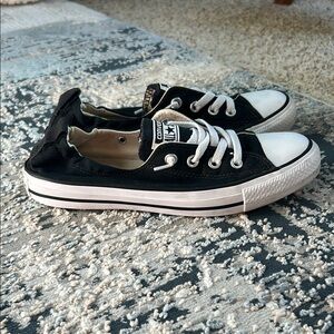 Converse Black and White Sneakers